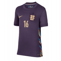 Camiseta Inglaterra Conor Gallagher #16 Segunda Equipación Replica Eurocopa 2024 para mujer mangas cortas